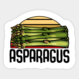 Vegetable Asparagus Sticker